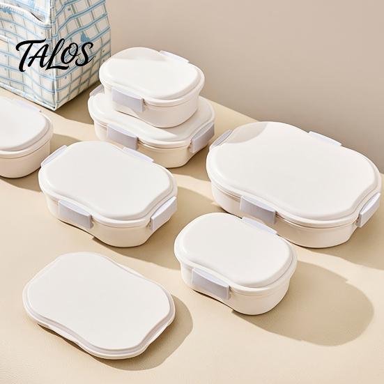 Talos Crisper Box, with Divided Compartments, Leakproof Seal Food Storage Container, for Baby Meals Fruits And Picnic Snacks