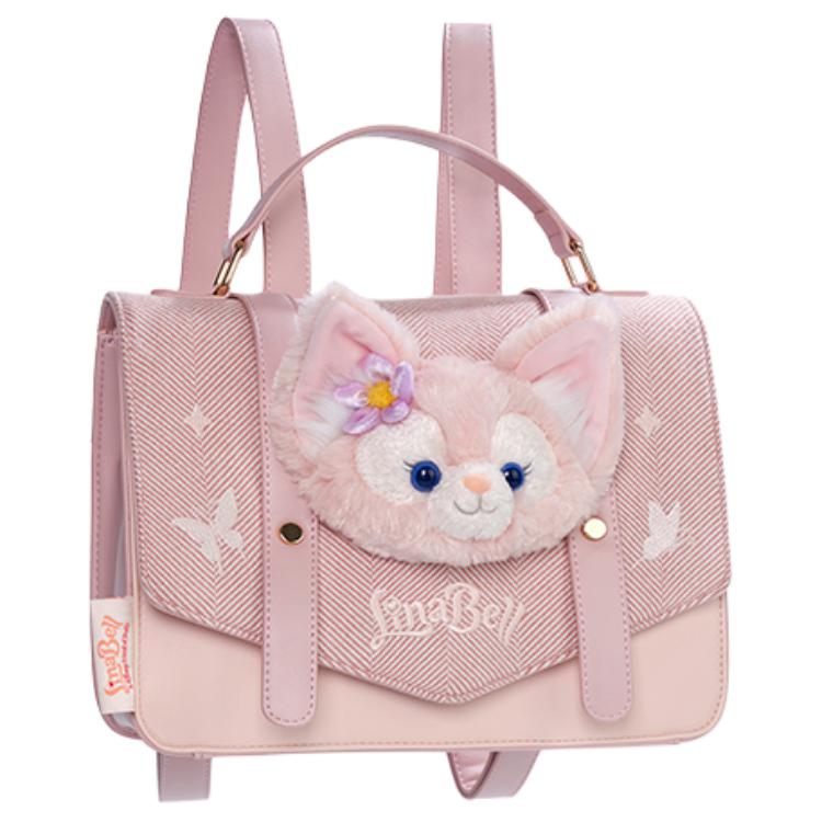 New Disney Reina Belle Polyester Backpack Women's Pink 400060476416