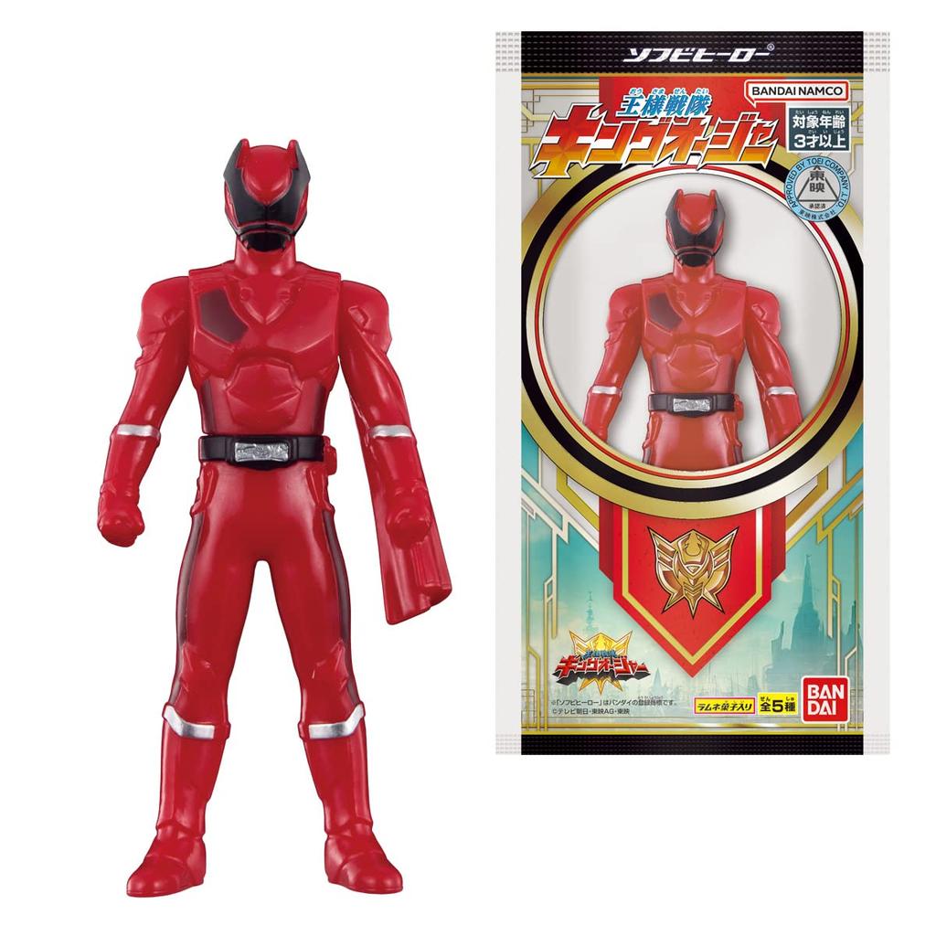 Sofubi Hero King Sentai King Auger Candy candy 1 piece Sentai King (12 pieces) toy/ramune (King Auger)