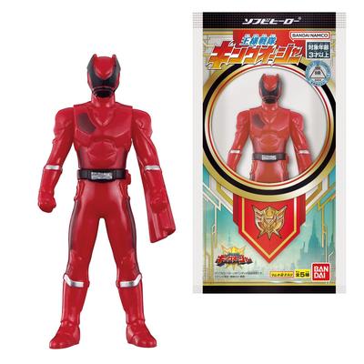 Sofubi Hero King Sentai King Auger Doces doces 1 peça Sentai King (12 peças) brinquedo/ramune (Rei Auger)
