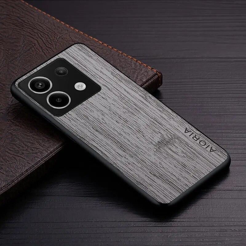 Deksel til Redmi Note 13 Pro Plus 4G 5G funda bambus tremønster skinn Luxury coque for xiaomi redmi note 13 pro deksel capa