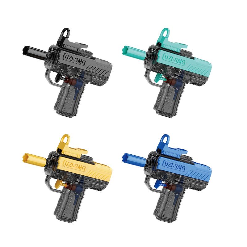 Summer UZI Water Toy, Non Electric High-pressure Full Automatic Firing, Portable Beach Entertainment Gift for All Ages
