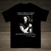 Kollektion Michael Hutchence Zitate Basic Schwarz Alle Größen Unisex T-Shirt S2808 Unisex T-Shirt