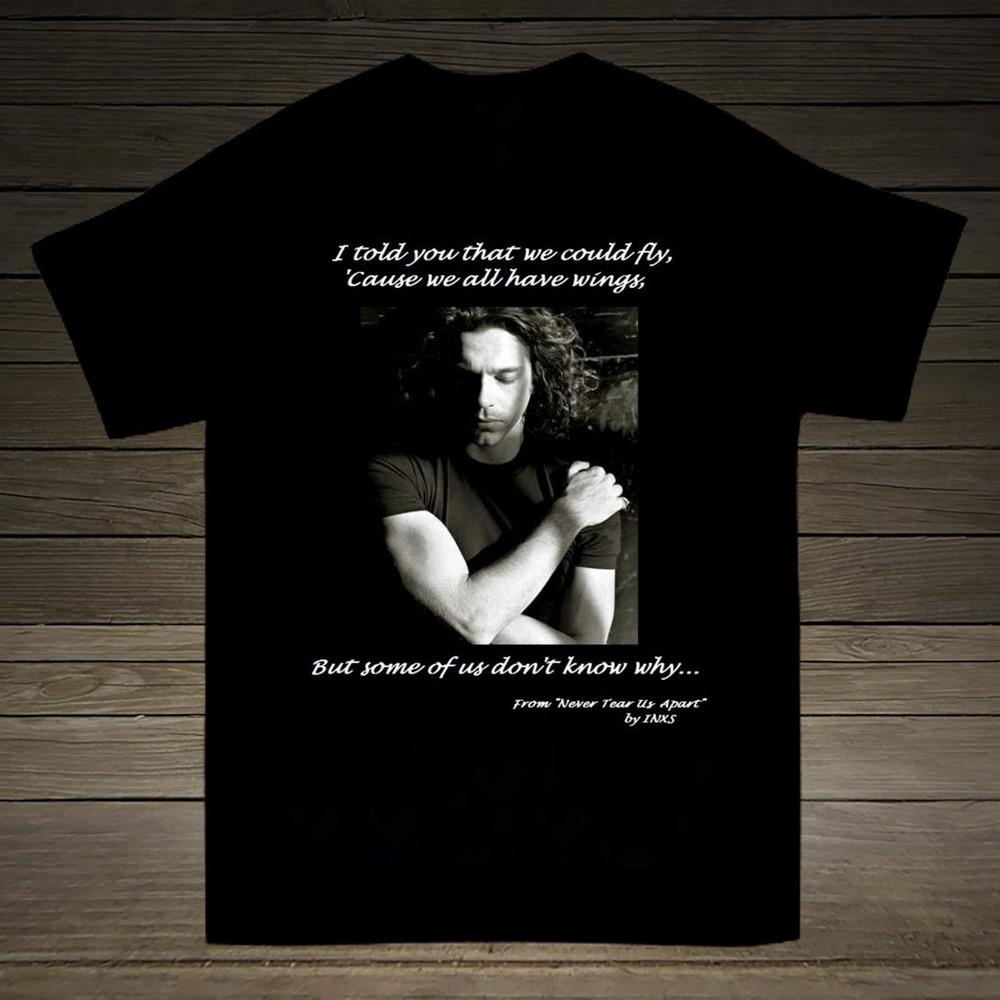 

Collection Michael Hutchence Quotes Basic Black All Size Unisex T-Shirt S2808 Unisex T-Shirt XXXL