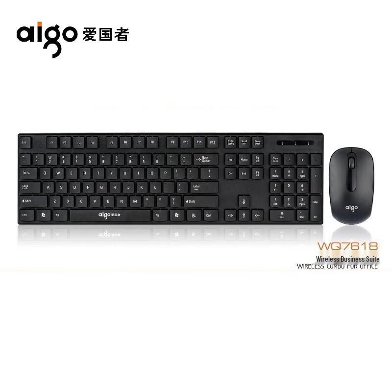 aigo WQ7618 Wireless Keyboard and Mouse Combo