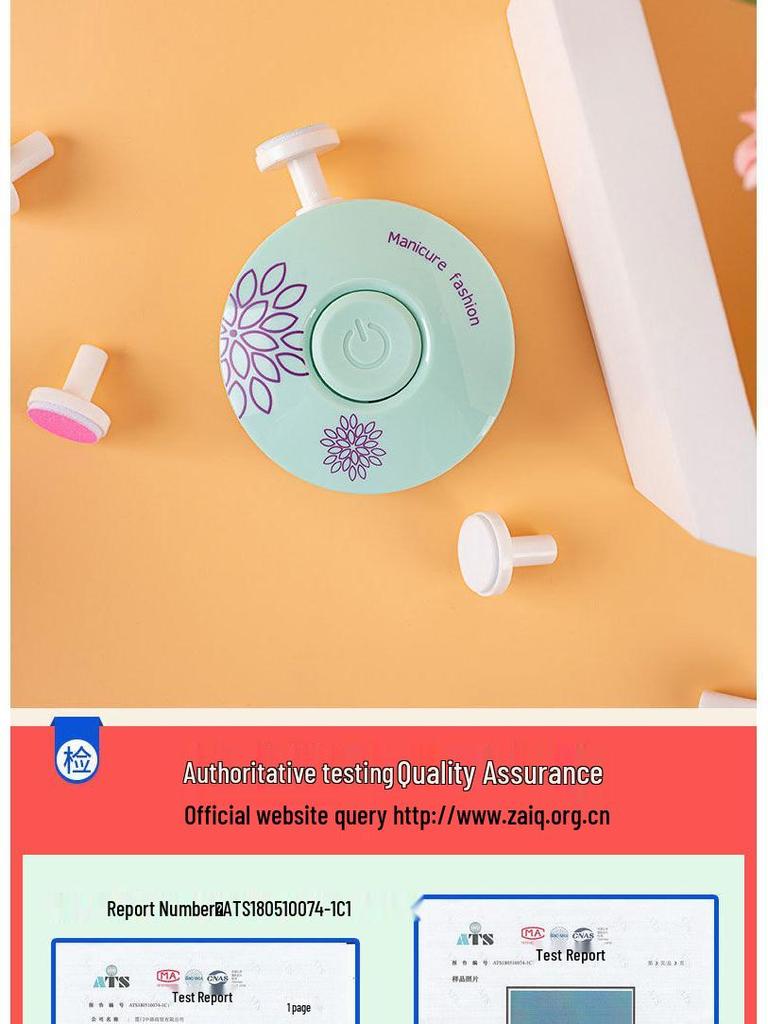 Children's and Elderly Electric Nail Trimmer and Polisher