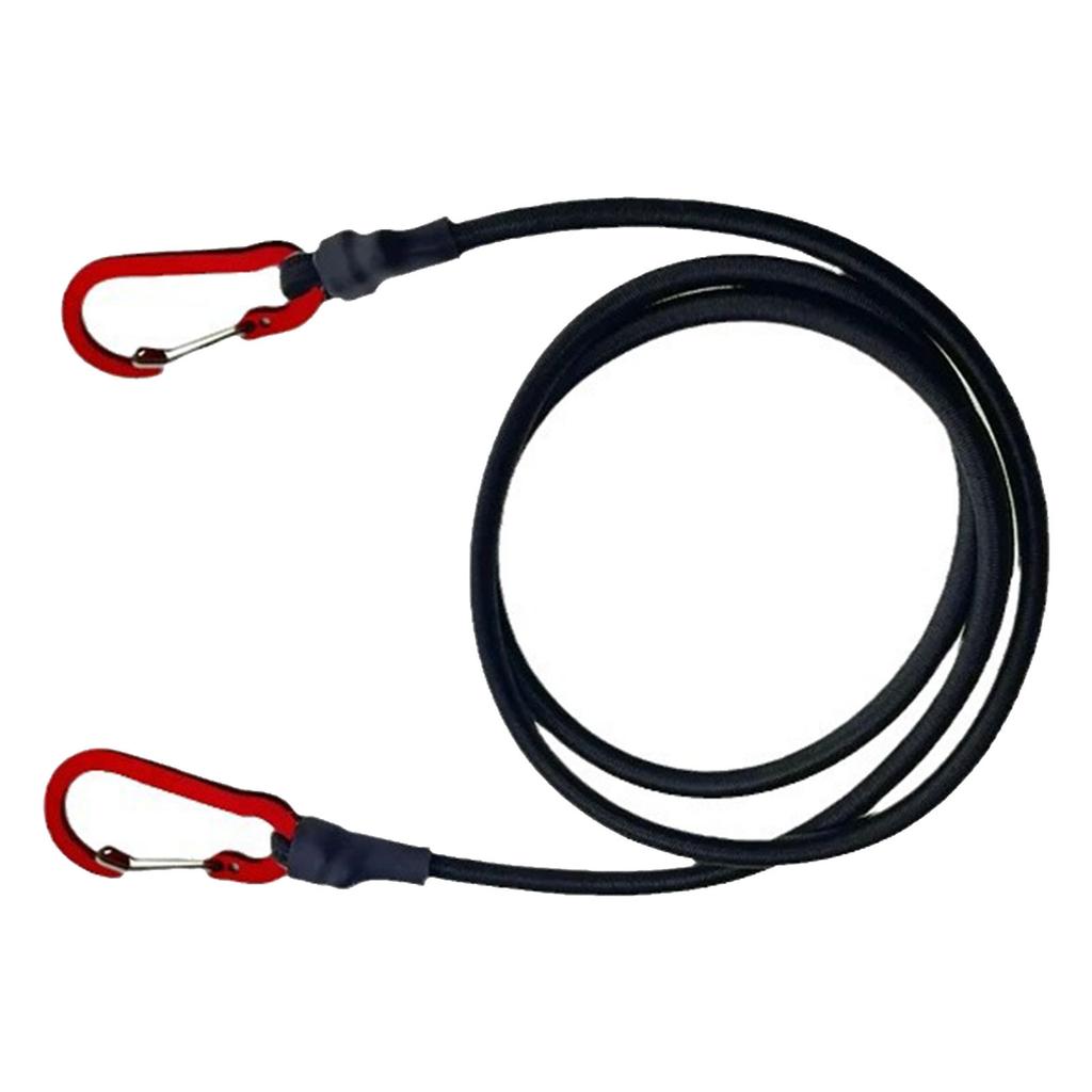 Bungee Cord with Carabiner Hook 60cm/90cm/120cm Luggage Strap Elastic Tie Strap String Tension Rope Expander with Hook