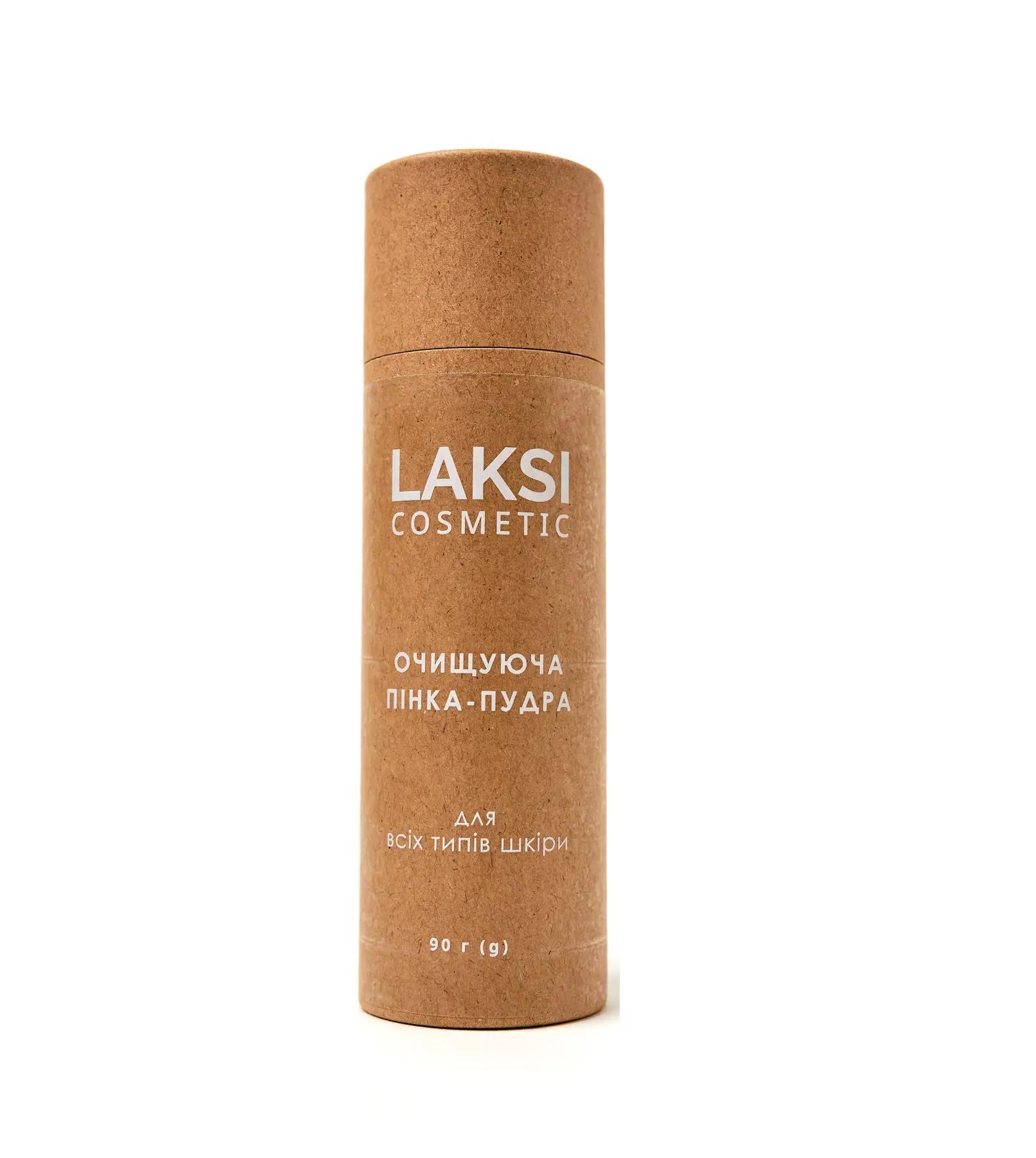

Пінка-пудра, що очищає, для всіх типів шкіри LAKSI cosmetics 90 г