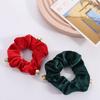 New Year Christmas Hair Rope Velvet Plush Women Hair Ring  Hair Accessories
