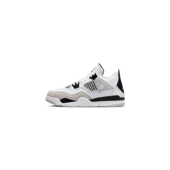 Air Jordan 4 Retro Mid Military Black GS BQ7669-111