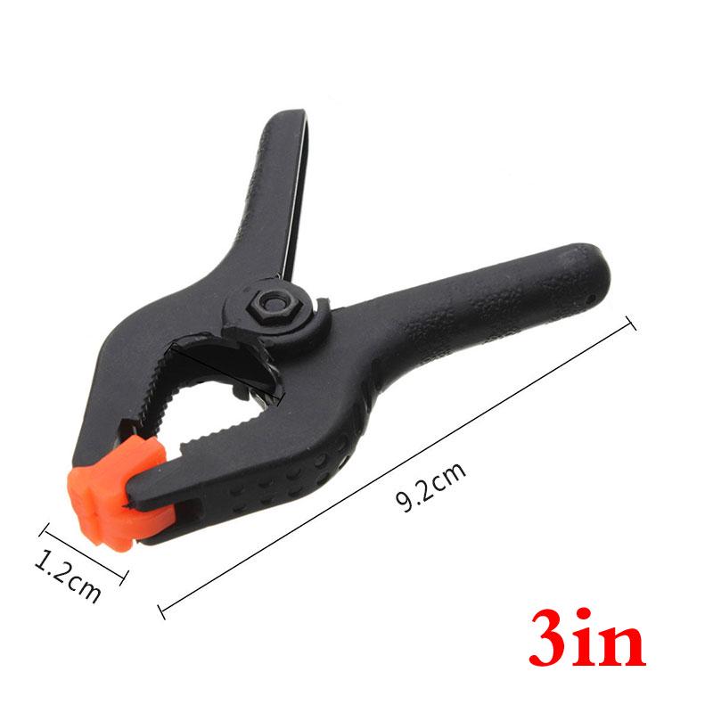 Woodworking Spring Clamps 2/3/4/6 Inches DIY Tools Plastic Nylon Toggle Clamp Woodworking Spring Clamps 2/3/4/6 Inches DIY Tools Plastic Nylon Toggle Clamp