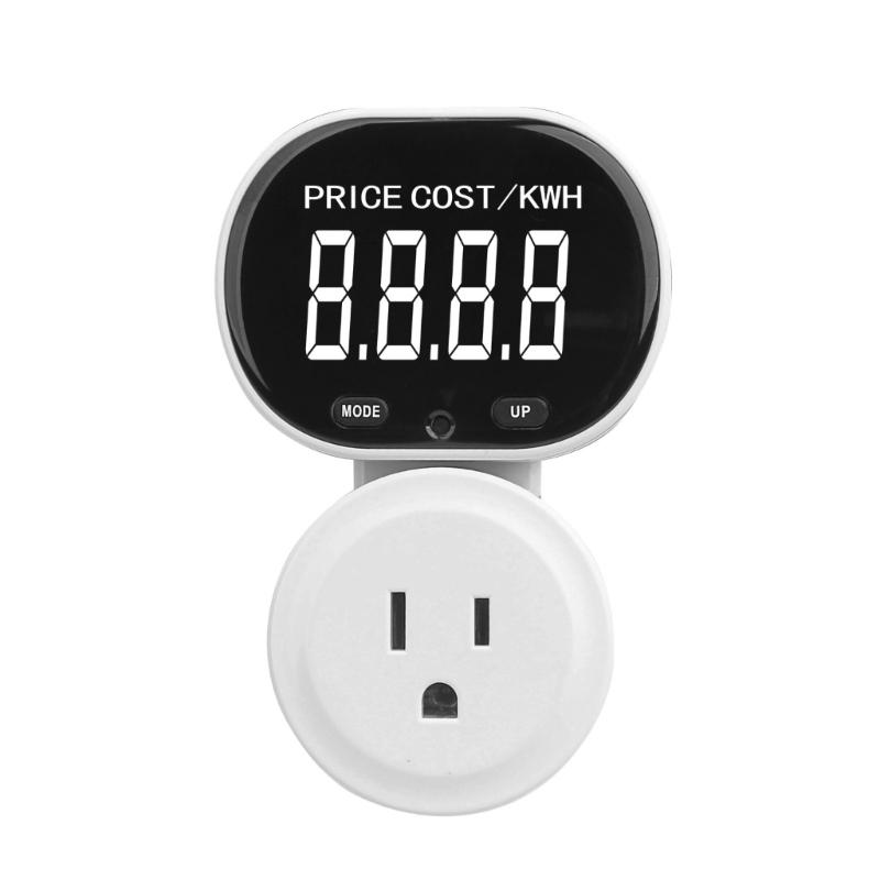 

Rotatable Power Monitors Outlet with Large Backlights Screen Upgrades for Real Time Electricity Trackings & US Compatibility 1