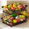 Removable Multi-Layer Fruit and Snack Storage Rack for Kitchen and Living Room Countertop