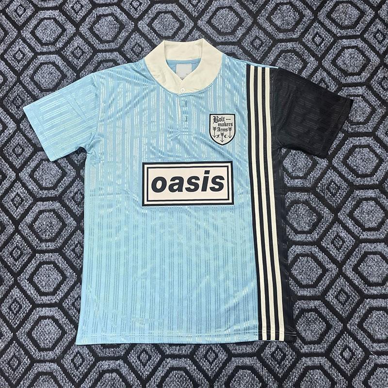 Oasis 1996 Retro īsām piedurknēm futbola