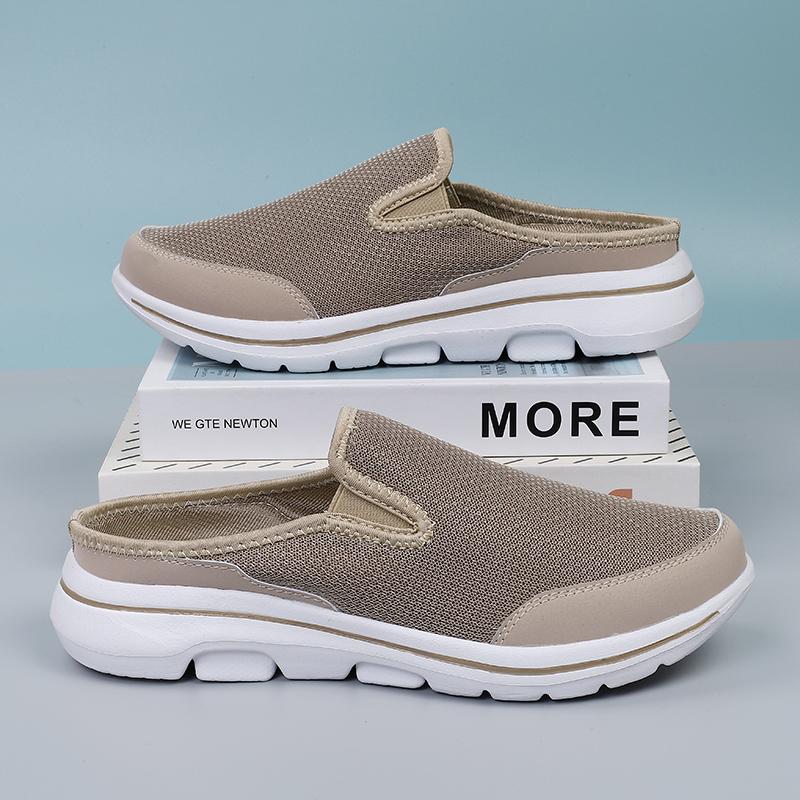 Duży Rozmiar 47 48 49 Letnie Męskie Damskie Półbuty Kapcie Wsuwane Siatkowe Oddychające Miękkie Wygodne Dropshipping