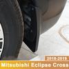 ABS Car Styling Front Rear Splash Guards Mud Flap Mudguards Fender Cover For Mitsubishi Eclipse Cross 2018   Accessories