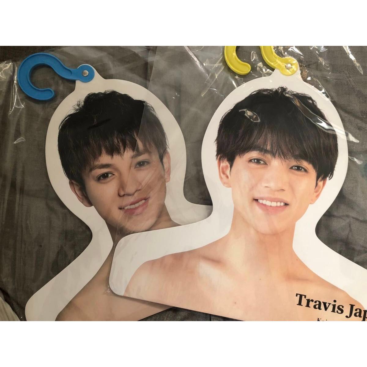 Used Travis Japan Kaito Miyachika Photo hanger 2 types Clear file 2 types Axta 1 type Johnnys