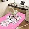 Office Rug My Melody, Kawaii Anti-Slip Rug, Machine Washable for Living Room, Bedroom, Office, Multiple Sizes, Bedroom Mat, Decorative Mat, Durable Ma
