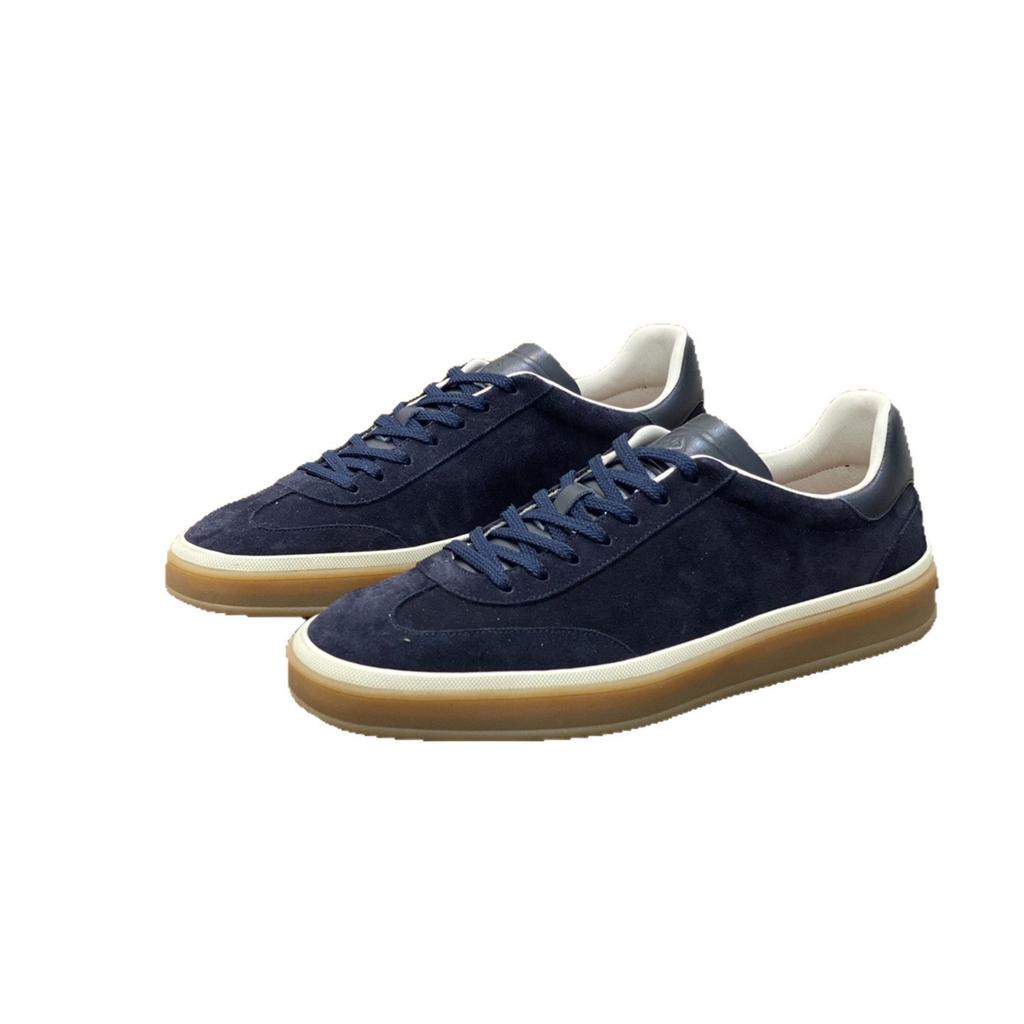 Evropská stanice semišová kůže sportovní deskové boty ležérní německé tréninkové boty šněrovací nízké pánské boty retro prodyšné pánské boty