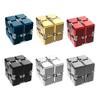 Fashion Metal Infinite Magic Cube New Unique Upgraded Disassembled Assembled Developing Intelligence Decompression Toy