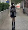 Fashion Platform Women Knight Long Boots Fashion Warm Fur Shoes Autumn Winter Square Heels Ladies Knee High Booties