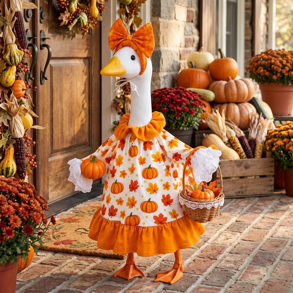 Thanksgiving Porch Outfit for 23 Inch, Decor Set ( Not Included)