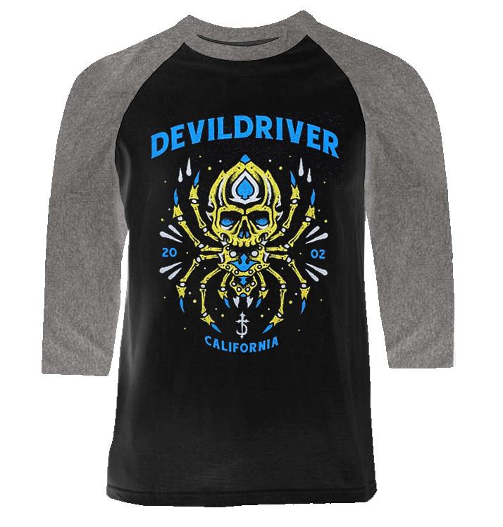 DEVILDRIVER - Spider Raglan XXXL