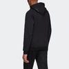 adidas Sweatshirts Men's Black Hooded Moderate Regular DY5821
