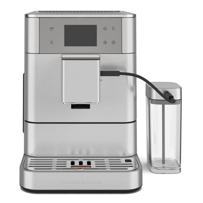 Kitchenaid Kf7 Automatische Kaffeemaschine Kitchenaid Farbe: Gebürsteter Edelstahl