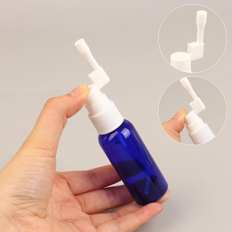 30 ml Rocker Sprühflasche Elefantennase Pumpflasche Seitenflasche Kunststoff Flüssigkeit Getrennt Rotierend 360 Sprühen Für Nase Mund