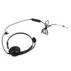 Single Ear Headset Comfortable Lightweight Noise Canceling Wired Computer Headset with Mic for Call Center