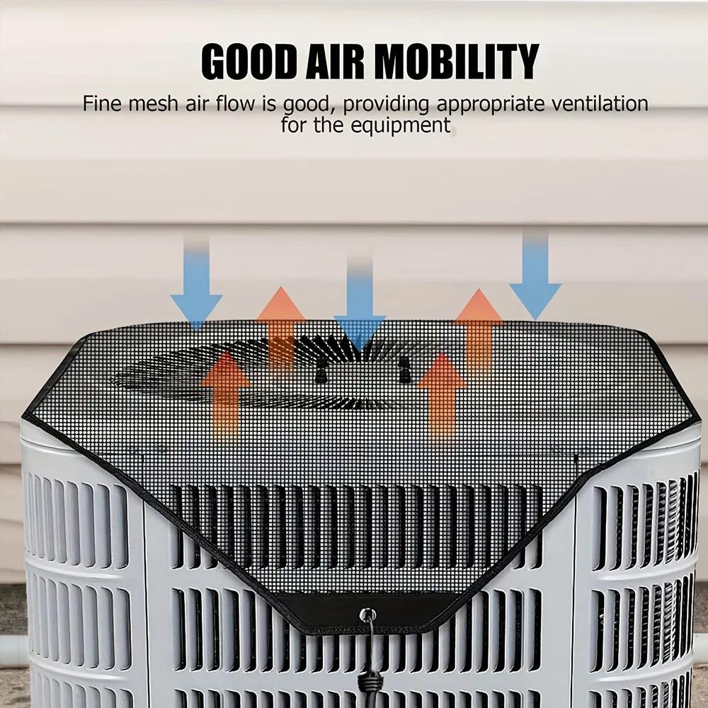 Resin Material Mesh Air Conditioning Outdoor Unit Cover, Outdoor Air Conditioning Outdoor Unit Protective Cover, Dust-proof
