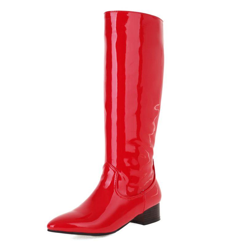 2025 Luxury Shiny Women Knee High