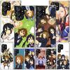 K On! Hirasawa Yui Anime Phnoe Case for Samsung Galaxy S26 S25 Edge S23 S24 Ultra S22 Plus S21 S20 FE Unique Cover Soft Coque Ga