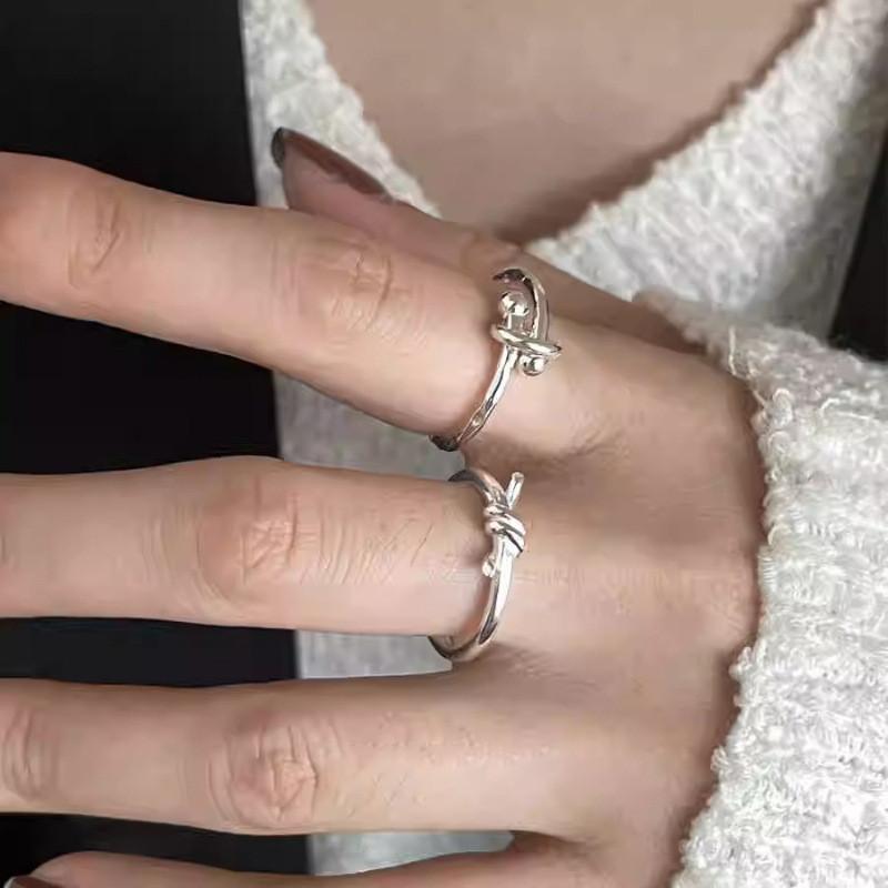 Stylish Women's Copper Ring With Distinctive Geometric Shape Perfect For Daily Wear