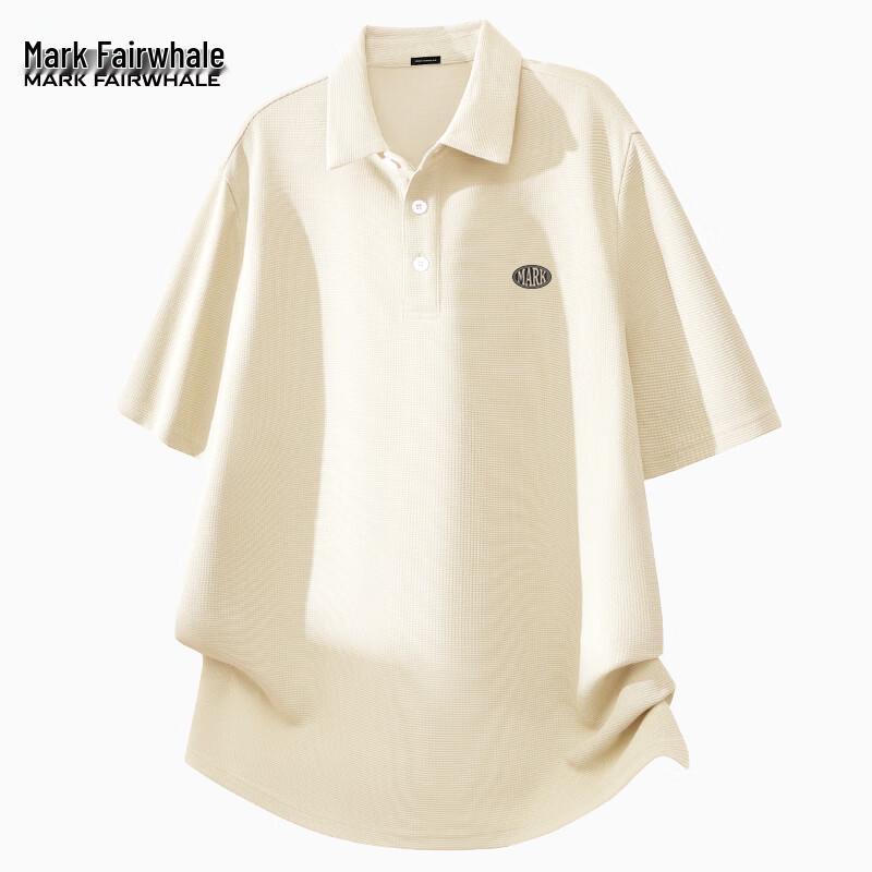 Mark Fairwhale Men's Retro Waffle Polo Shirt