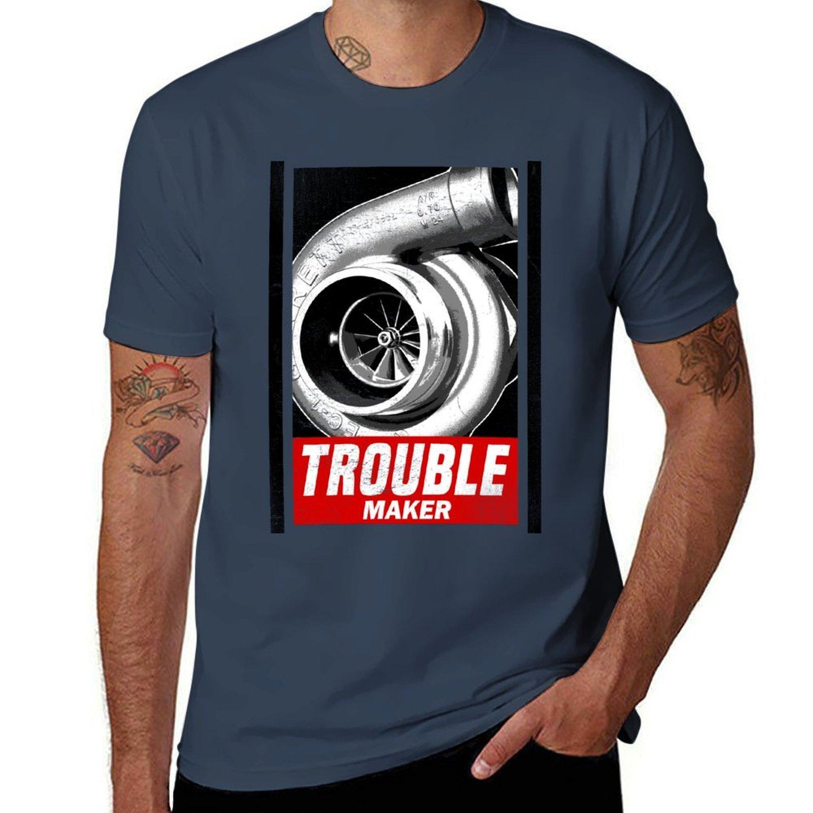 Boost Trouble Maker By Subgirl Tshirt Plus Size Lightweight Top S