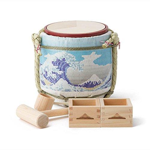 

Мини-набор бочонков для сакэ Комодару Tegular Mount Fuji-Tairu Fuji