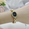 Vintage Oval Quartz Wristwatch Simulation Pearl Bracelet Watche for Women Watches