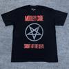 Motley Crue T Shirt L Large Shout At The Devil Rock N Roll Retro Tee Black Unisex T-Shirt