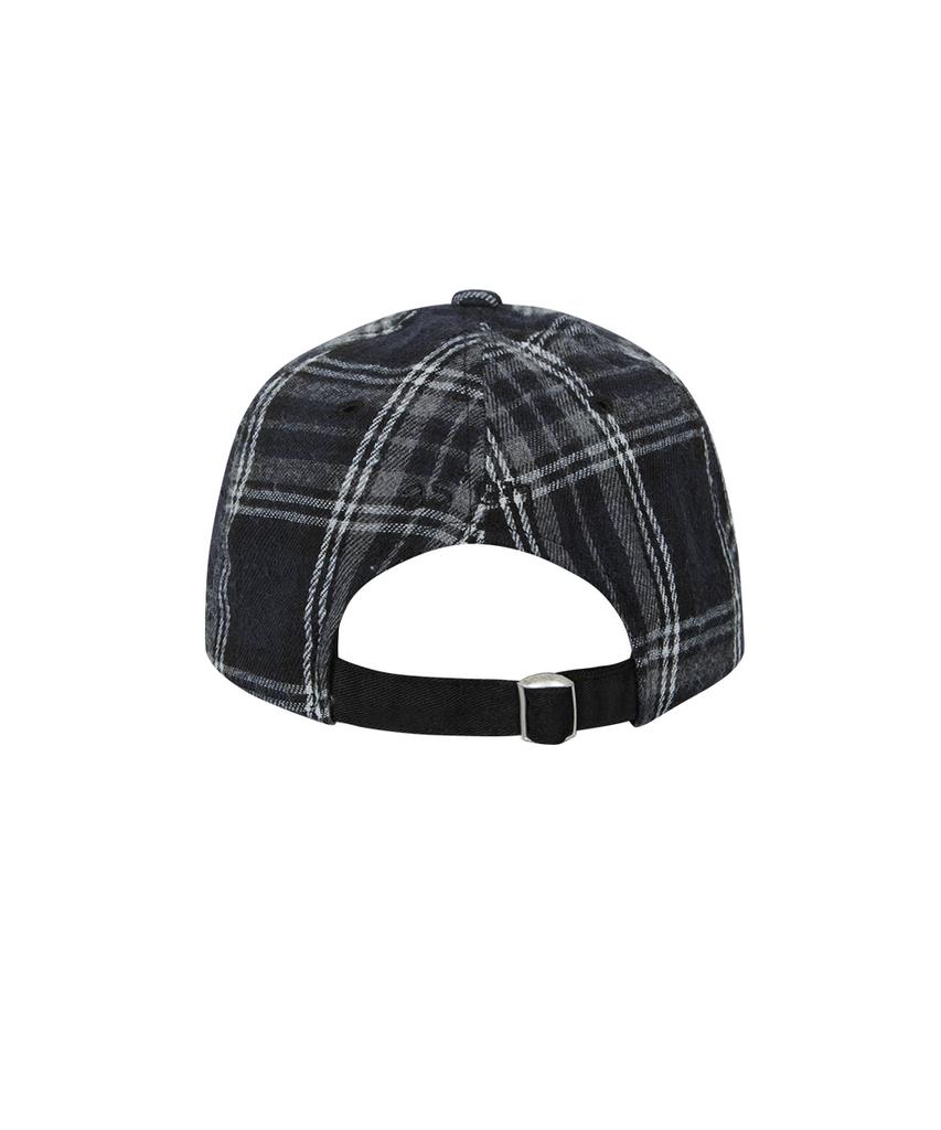 Aejeuon Check Patch Ball Cap