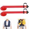 2PCS PVC Plastic Life Vest Automatic Inflator Lightweight Inflatable Outdoor Swimming Jacket Special Tool Accessory