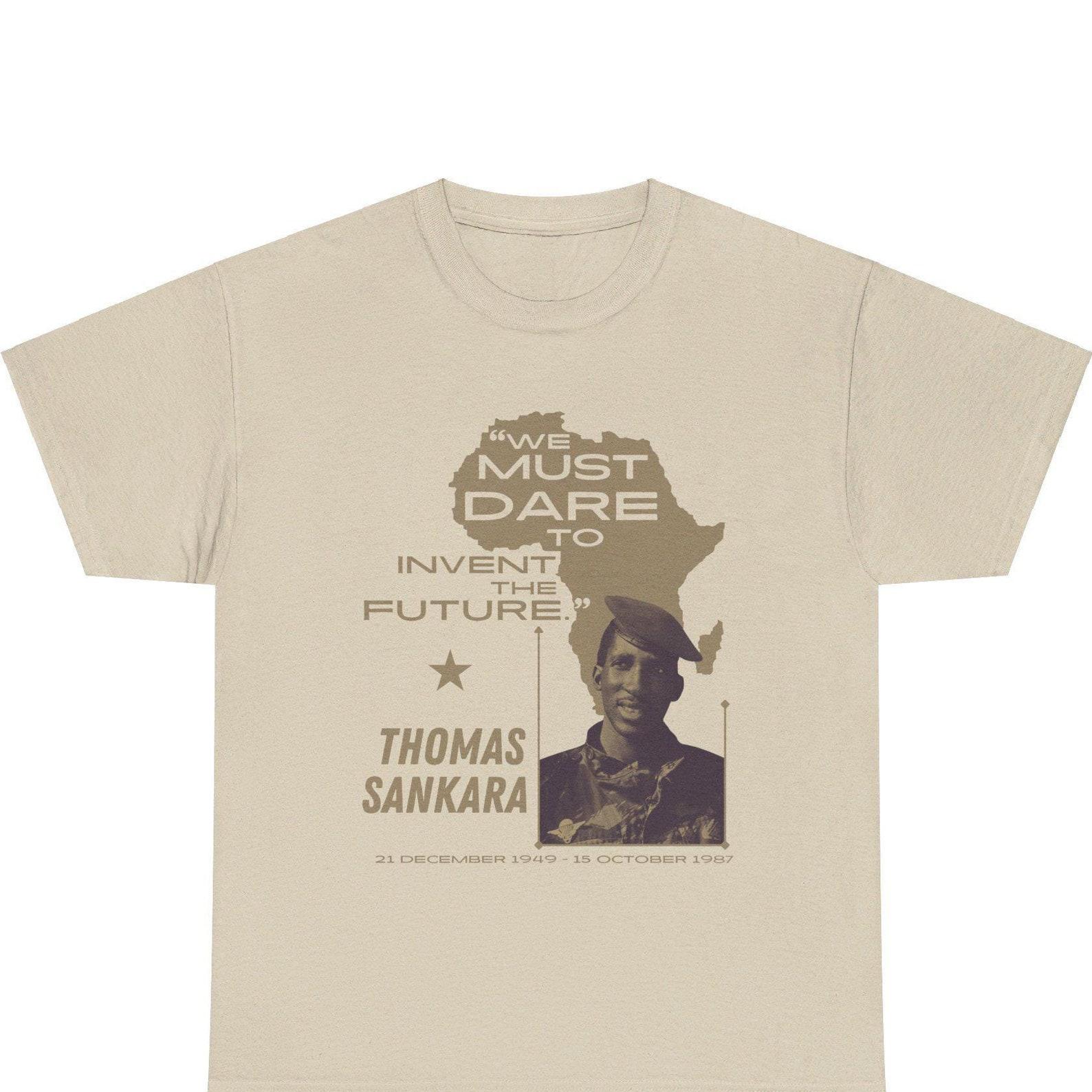 Thomas Sankara Socialist Revolutionary T-shirt Africa African Burkina Faso panafrican marxist socialism protest rally anti-imperialist XL