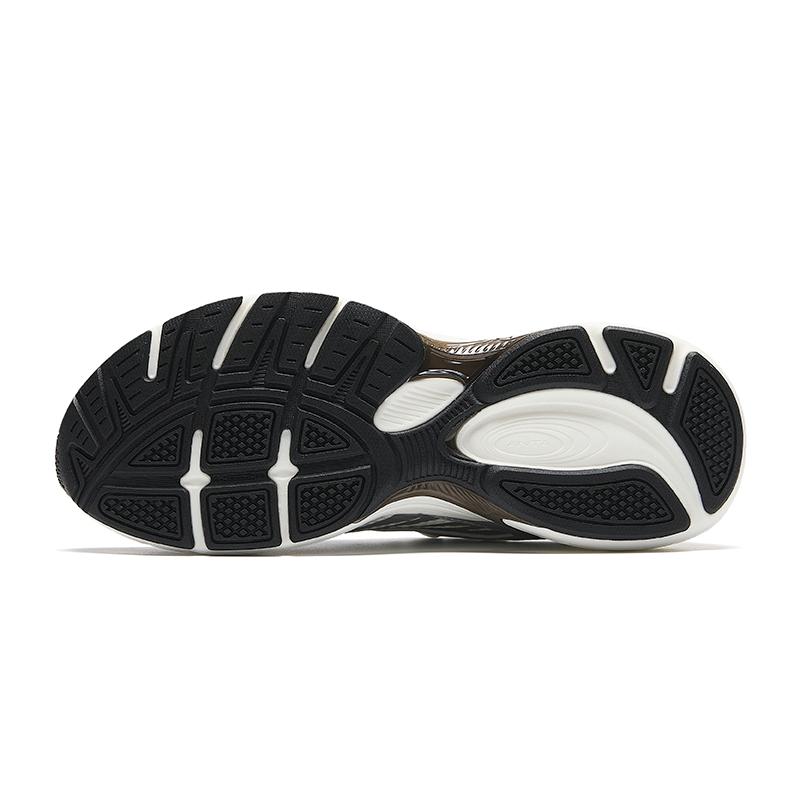 Anta AT2000 Cushioning, Slip Resistant, Breathable, Lightweight Low top Running Shoes Women's Gray White Sneakers 922435508-1