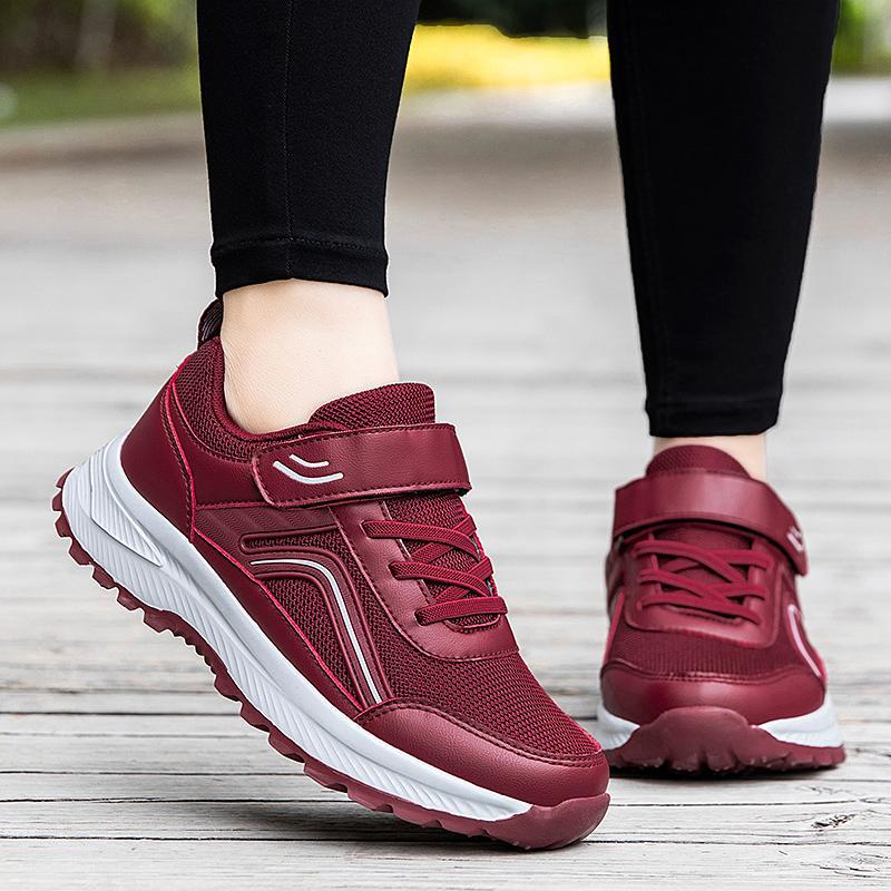 2025 Summer New Elderly Shoes Women's Shoes Mother Shoes Middle-aged and Elderly Father Shoes Men's Shoes Sports Velcro Casual Shoes