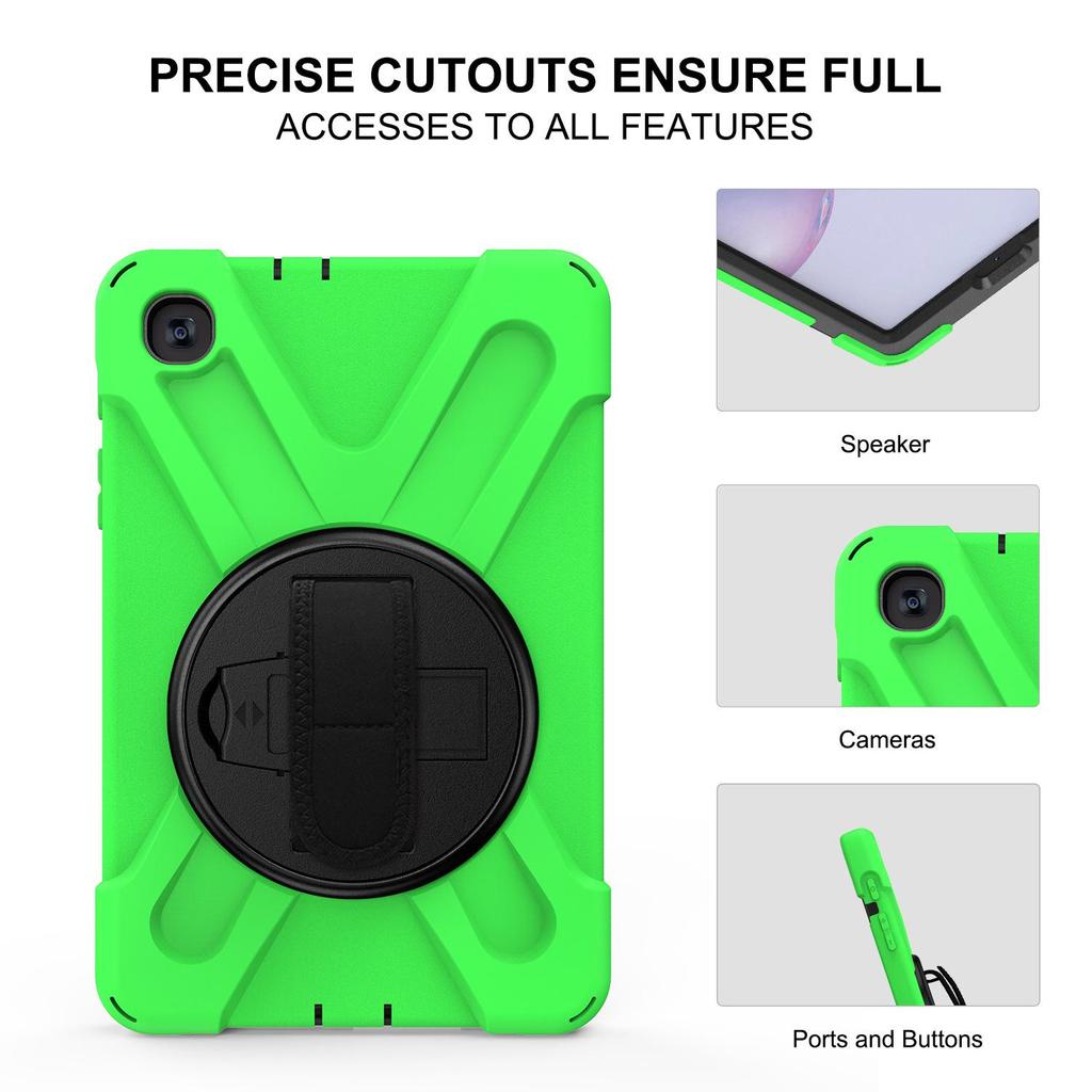 8,4" T307 Anti-Drop-Tablet-Schutzhülle mit drehbarer Halterung – handliches, verbiegungssicheres Design