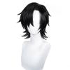Parrucca Hunch Cos Nera - Capelli Corti Freschi con Copricapo Integrale - Parrucche Adatte per Cosplay Anime o Quotidiani