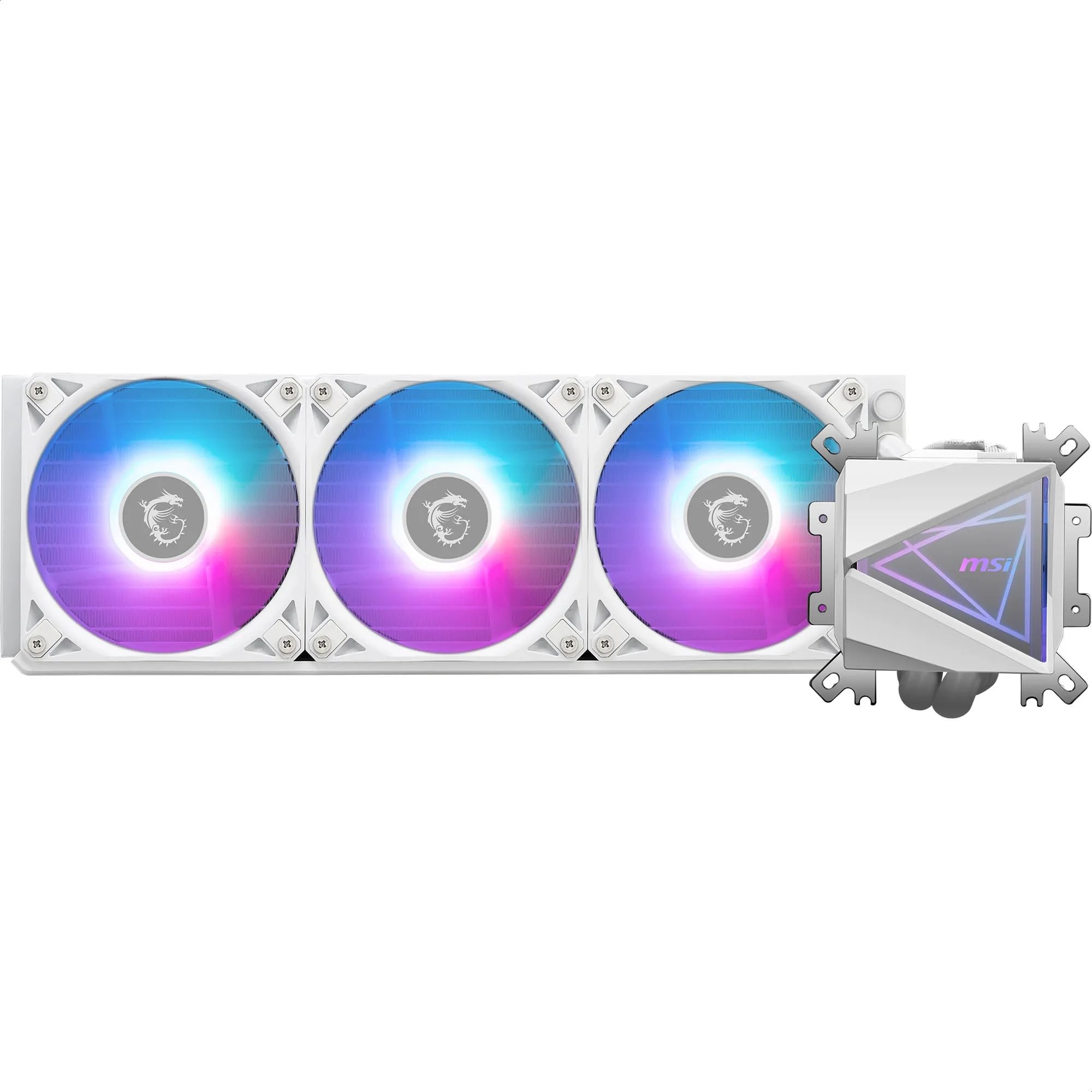 

MSI MAG CORELIQUID I360 WHITE 360мм Простий кулер для ЦП Білий FN2490 Водяне охолодження білий