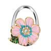 Flower Portable Fashion Purse Holder Table Hook Purse Handbag Hook Hanger Unique Bag Parts Accessories Purse Table Hook Holder