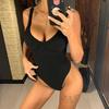 Sexy vysoký střih dámské plavky s žebrovanými kosticemi jednodílné plavky Dámské plavky plavky dámské body